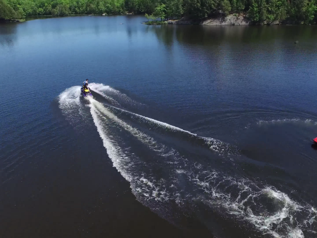 Rob and Aaron Seadooing